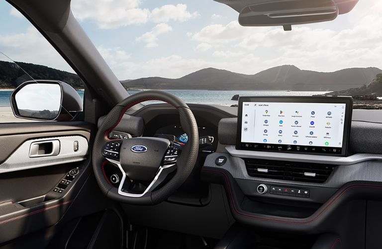 2027 Ford Explorer front interior
