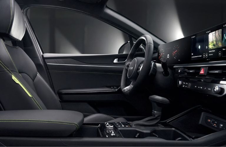 2026 Kia K5 front seats side view