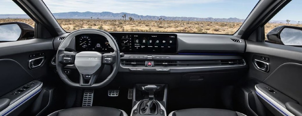 2026 Kia K4 dashboard and windshield
