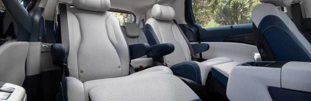Kia Carnival seating interior view
