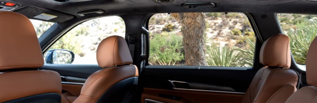 Kia Telluride seating view