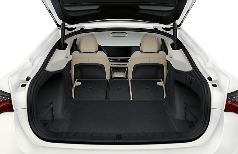 cargo area of the 2022 BMW i4