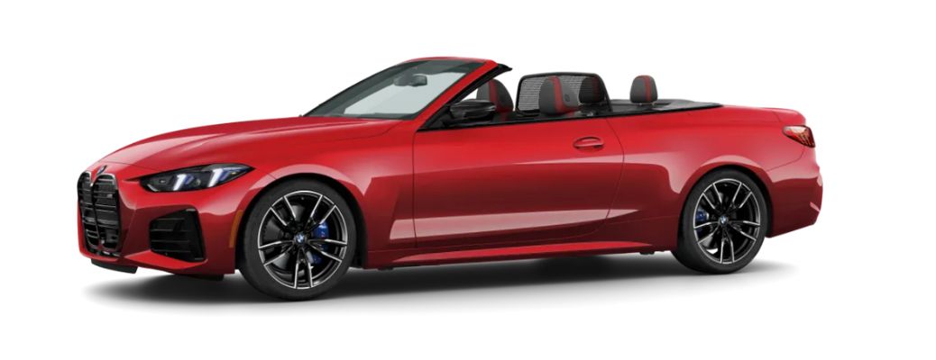 2026 BMW M4 Competition xDrive Convertible exterior side view