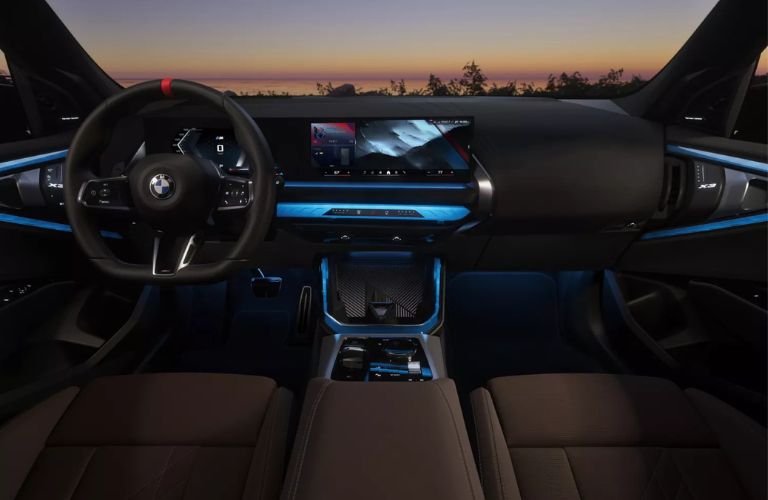 2026 BMW X3 M50 interior front view