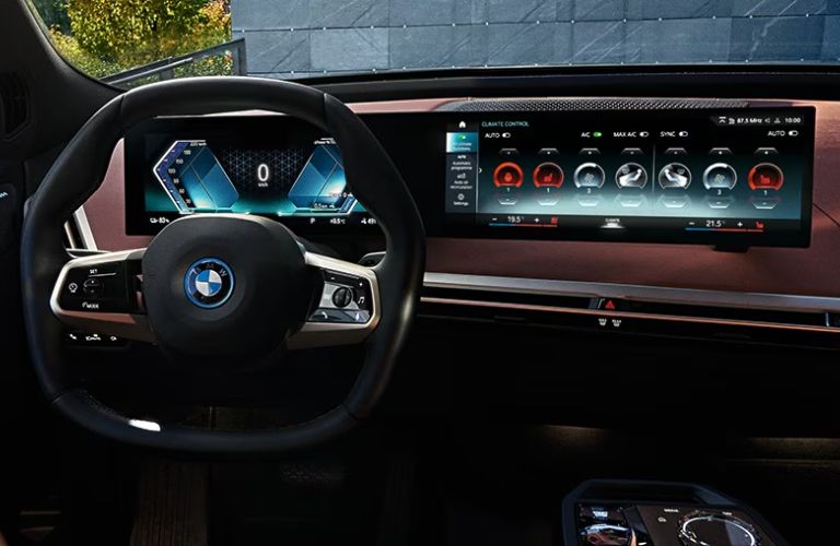 BMW vehicle front dash