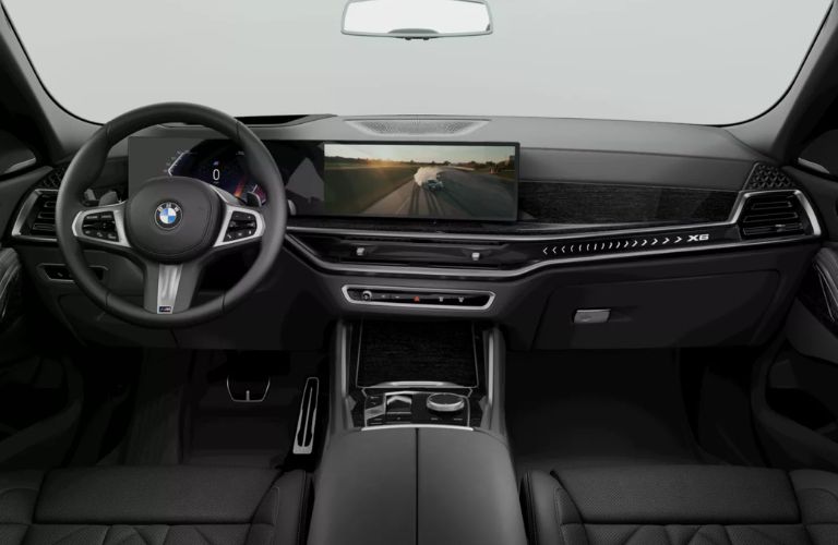 2026 BMW X6 xDrive40i SUV interior front dash
