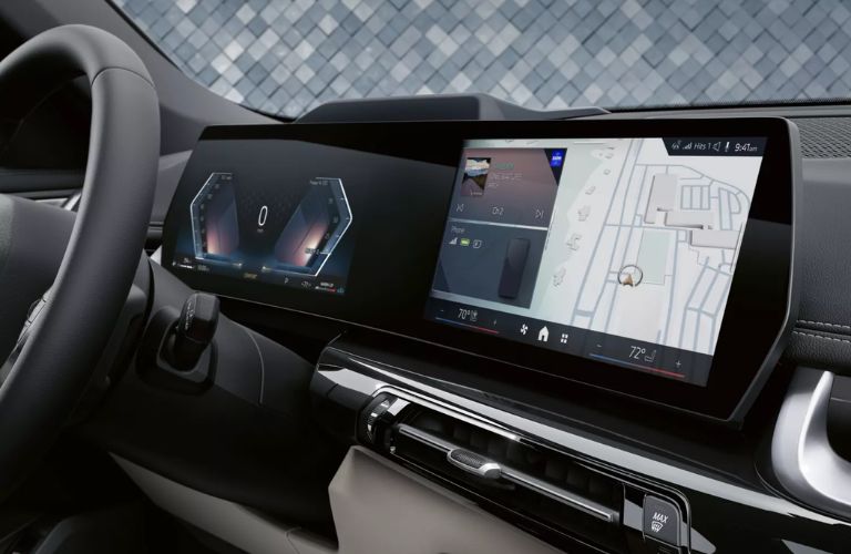 2026 BMW X1 interior front view