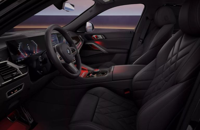 2026 BMW X6 xDrive40i interior view