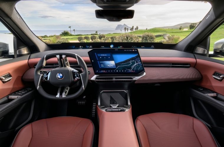 BMW interior front dash