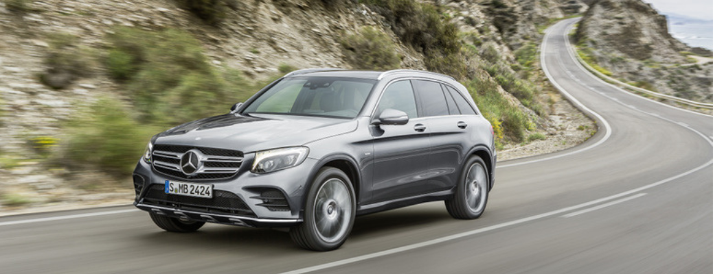 Side view of the 2016 Mercedes-Benz GLC