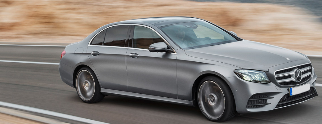 Side view of the 2017 Mercedes-Benz E-Class