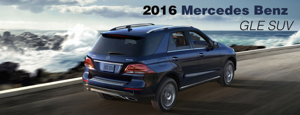 Back view of the 2016 Mercedes-Benz GLE class