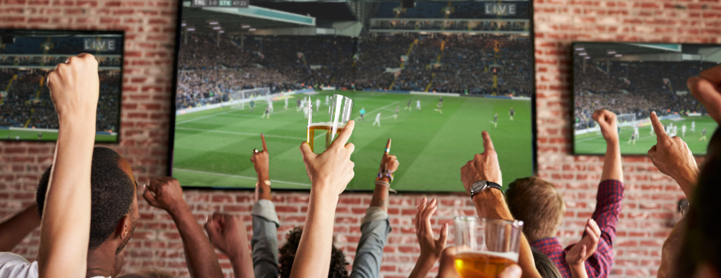 People enjoying game