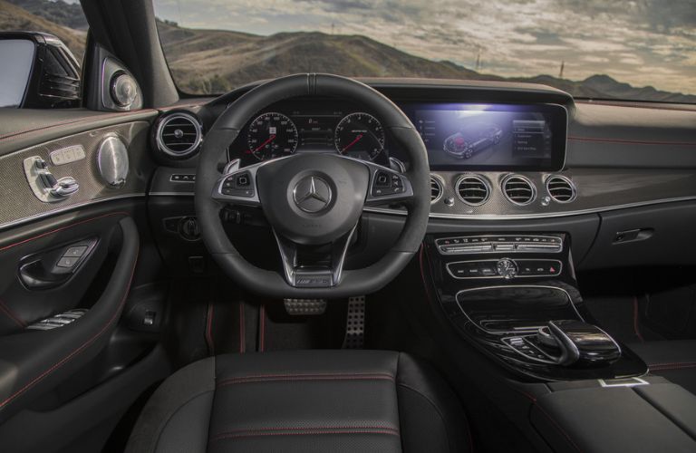2017 Mercedes-AMG E43 Sedan interior front dash