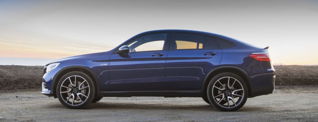 2017 Mercedes-AMG GLC43 Coupe exterior side view