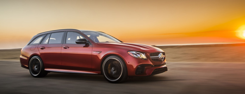 Side view of the 2018 Mercedes-AMG E63 S Wagon