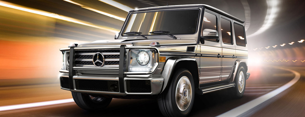 Front view of the 2017 Mercedes-Benz G-Class