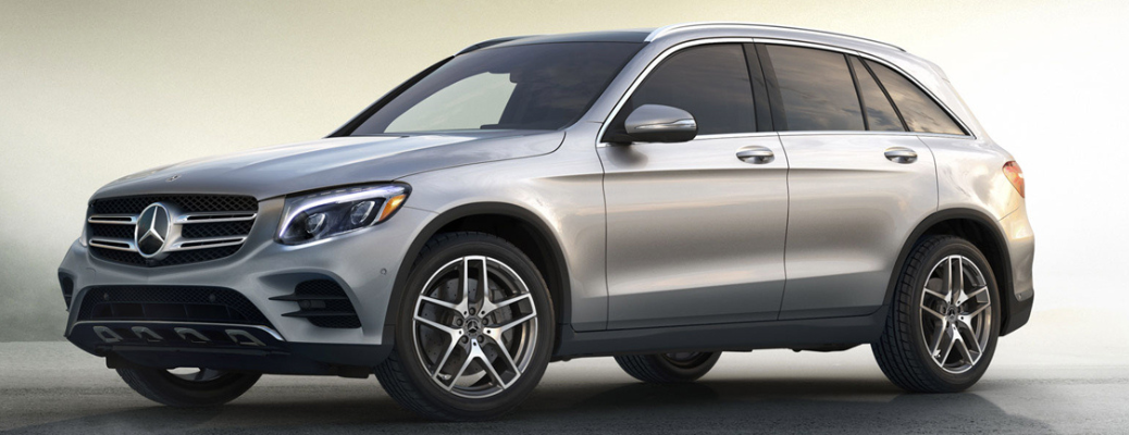 Side view of the 2018 Mercedes-Benz GLC