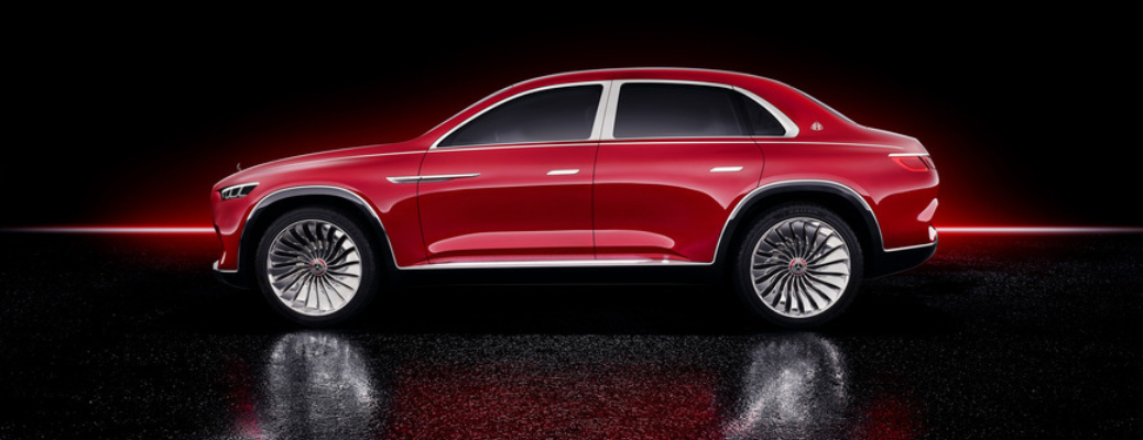 Side view of the Vision Mercedes-Maybach Ultimate Luxury Showcar