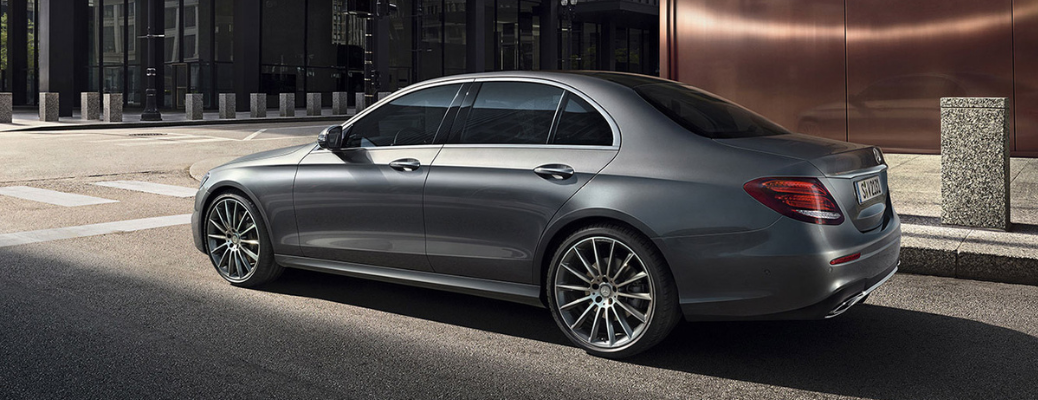 Back view of the 2017 Mercedes-Benz AMG-E43