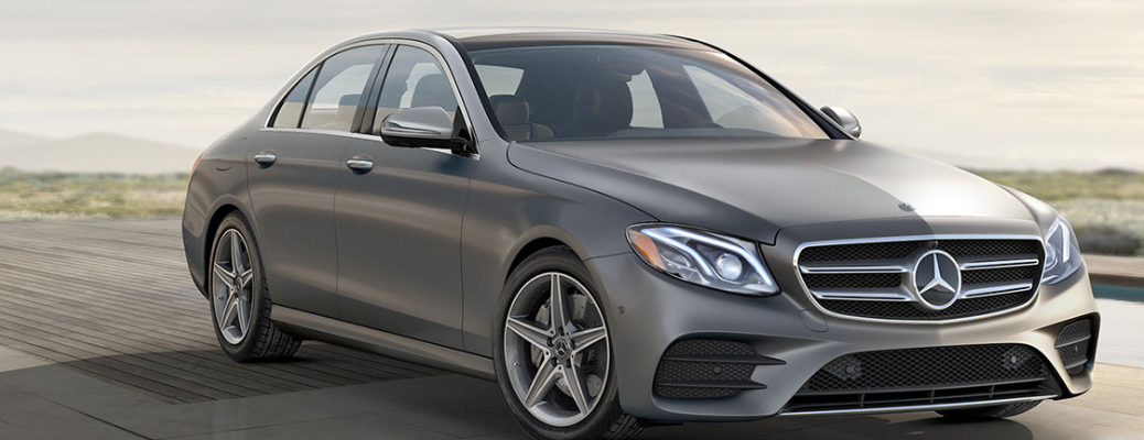 Front view of the 2018 Mercedes-Benz E-Class