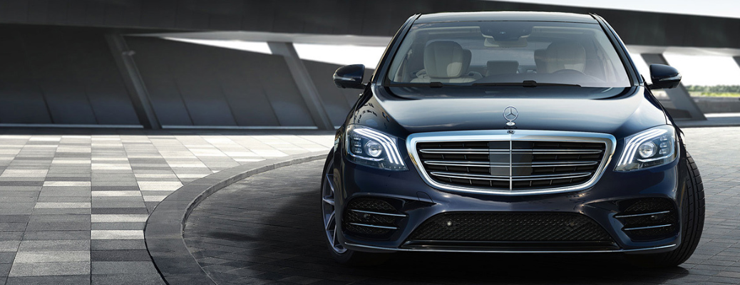 Front view of the 2019 Mercedes-Benz S-Class