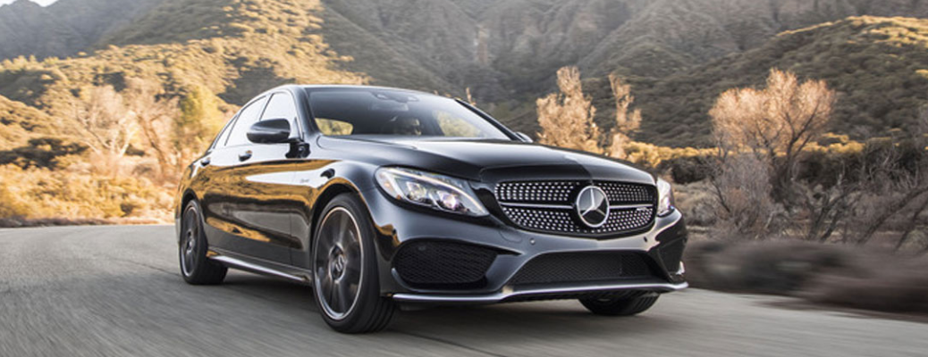 Front view of the 2018 Mercedes-Benz C-Class Sedan