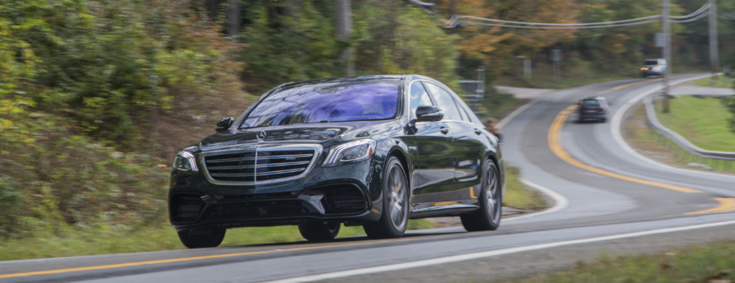 2018 Mercedes-Benz S-Class on road