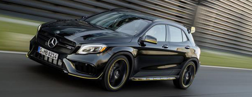 Does the 2018 Mercedes-Benz GLA offer the AMG Line Exterior?