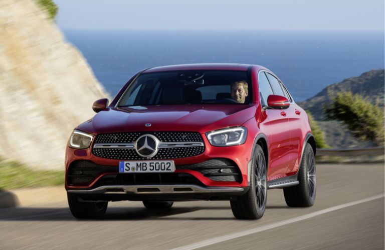 2020 Mercedes-Benz GLC Coupe exterior front view