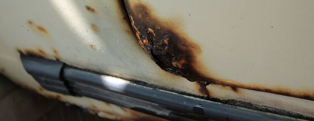 Rust in a car
