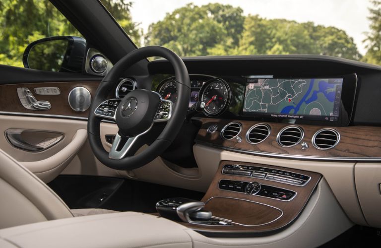 2019 Mercedes-Benz E-Class interior front dash