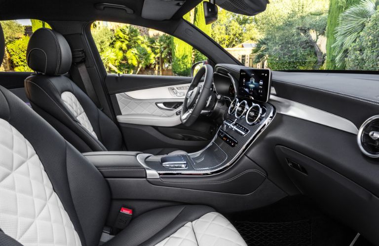 2020 Mercedes-Benz GLC Coupe interior front view