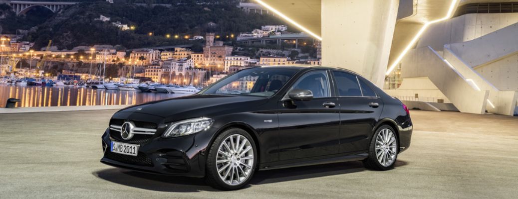 2019 Mercedes-Benz AMG® C-Class exterior side view