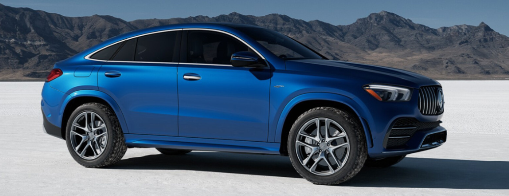 Side view of the 2021 Mercedes-Benz GLE Coupe