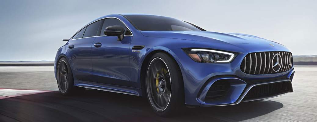 2020 Mercedes-AMG® GT 4-Door Coupe side view