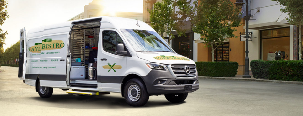 Side view of the 2019 Mercedes-Benz Sprinter