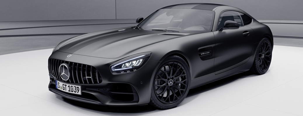 Full view of the 2021 Mercedes-AMG GT Stealth Edition