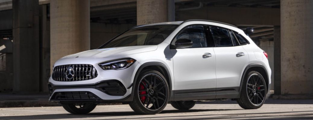 2021 Mercedes-Benz GLA exterior side view