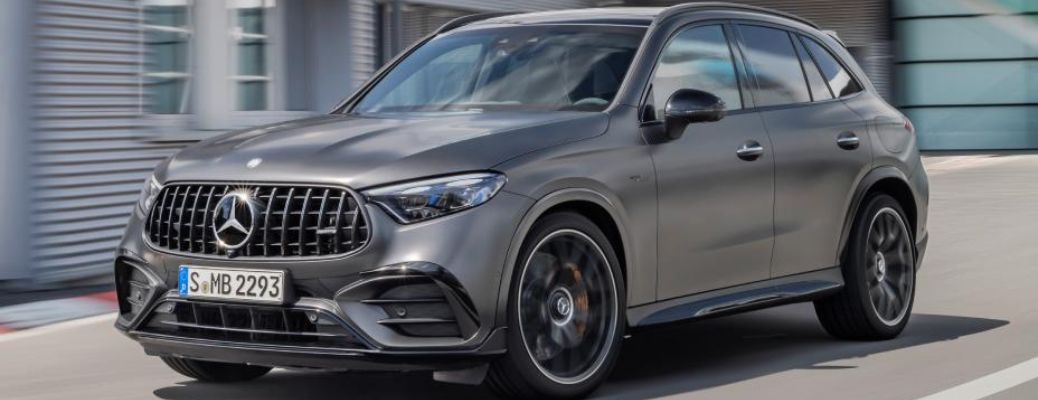 2022 Mercedes-Benz AMG® GLC SUV exterior front view