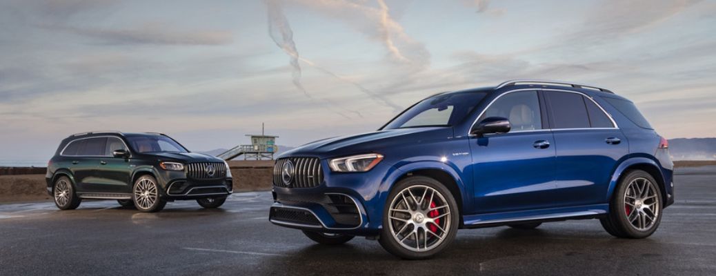Two 2021 Mercedes-Benz GLE SUV