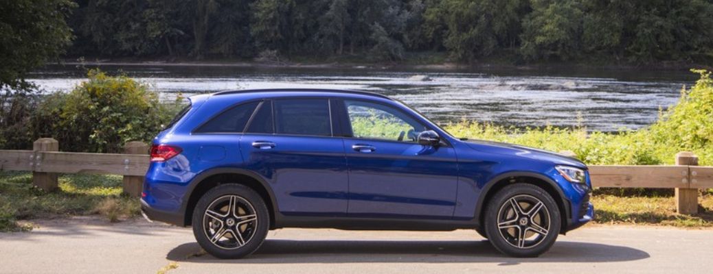 2021 Mercedes-Benz GLC-Class SUV exterior side view