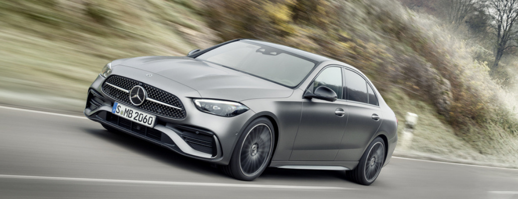 Mercedes-Benz C-Class sedan on road