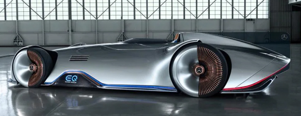 Mercedes-Benz EQ Silver Arrow side view