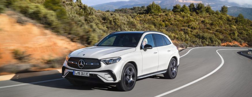 2023 Mercedes-Benz GLC on road