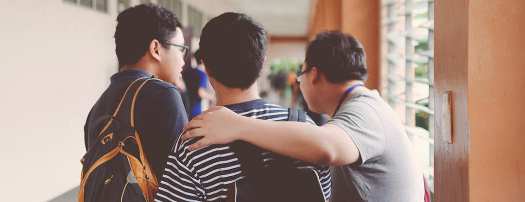 Students at their campus