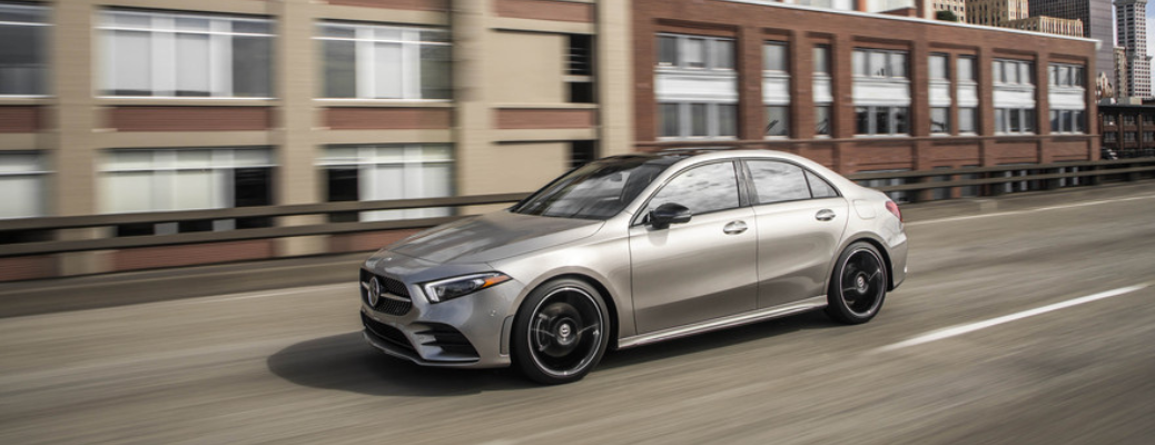 Mercedes-Benz A220 Sedan on road