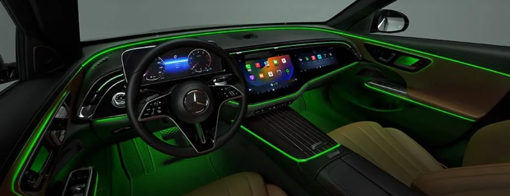 How To Change Mercedes-Benz Ambient Interior Lighting Settings