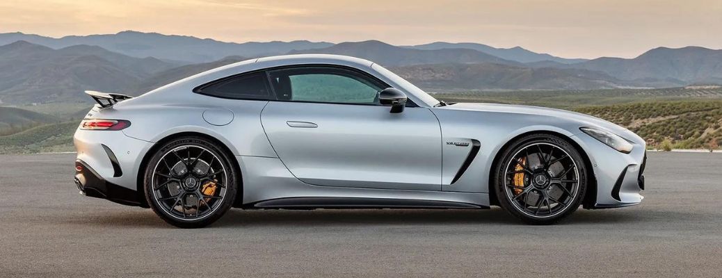 side view image of the 2024 Mercedes-AMG® GT Coupe