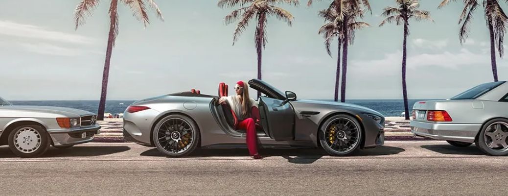 What is the AIRPANEL Active Aerodynamics in the 2024 Mercedes-Benz SL Roadster?